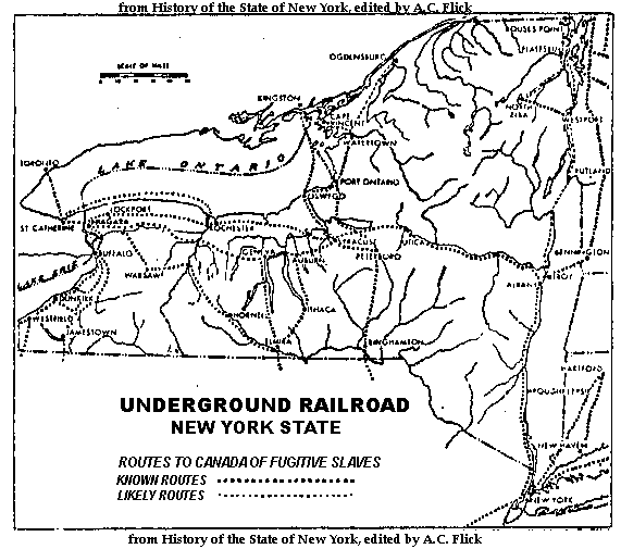 underground railroad map. Underground Railroad Maps